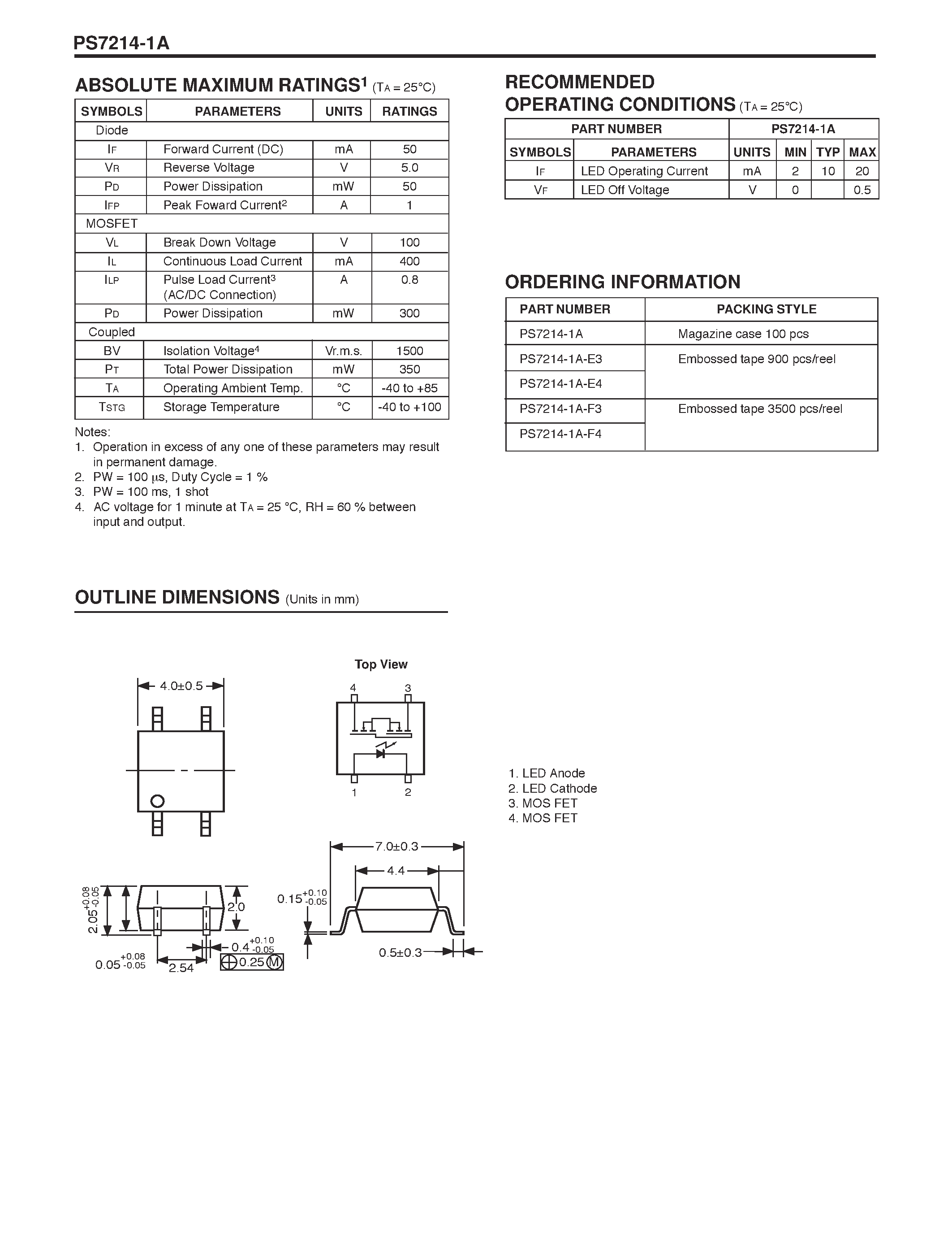 siga-sb4-datasheet