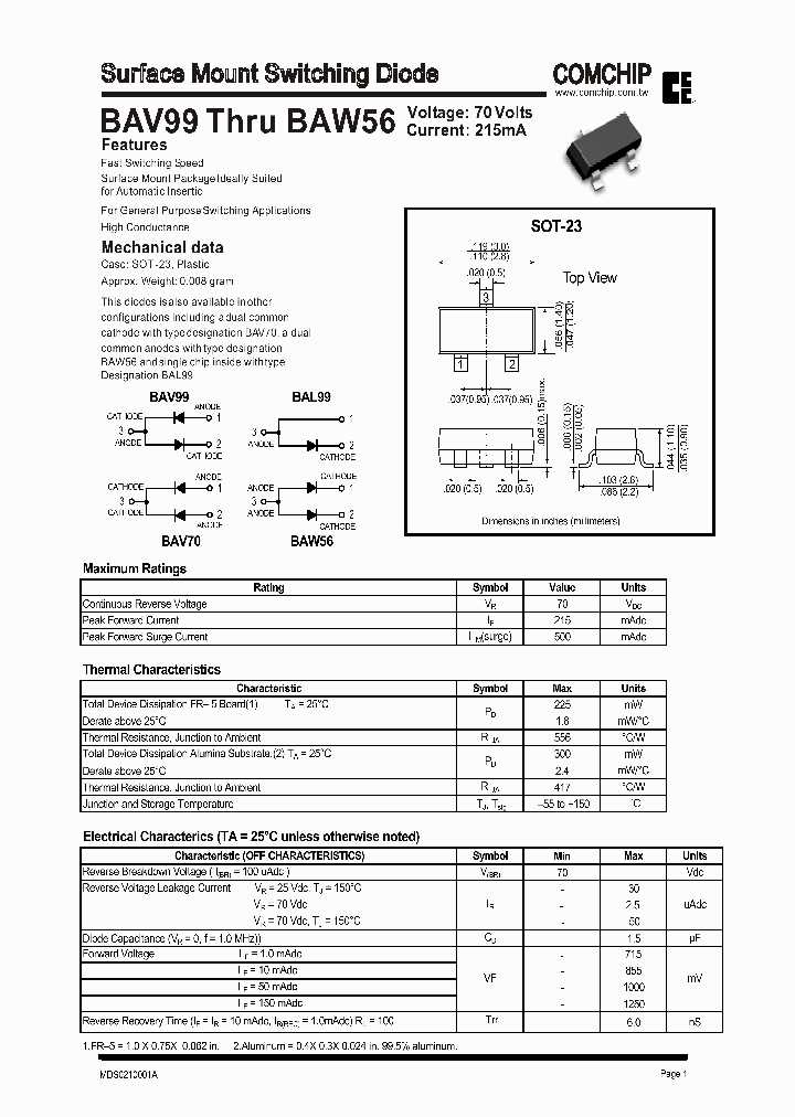 bav70-diode-datasheet