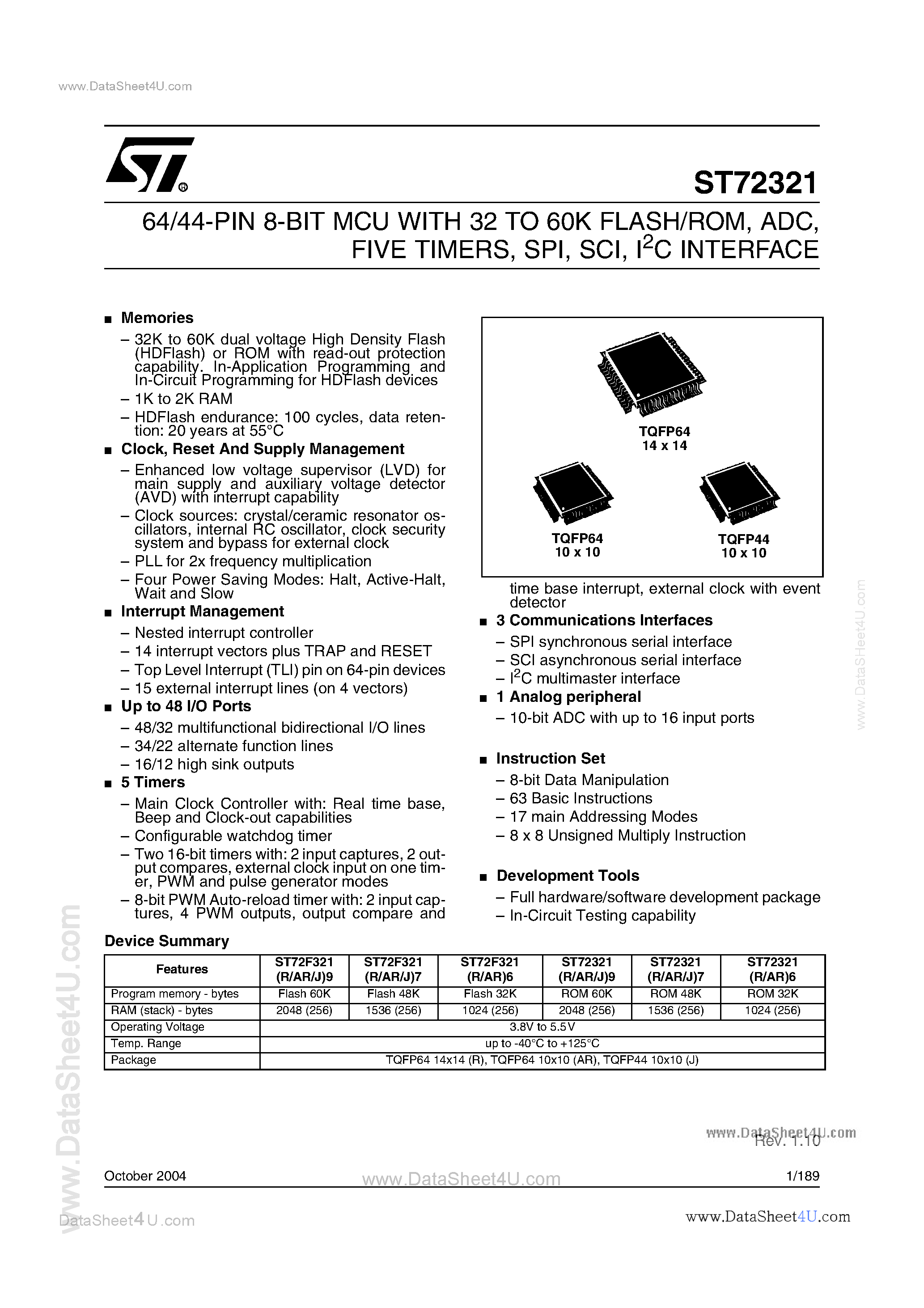 st-datasheet