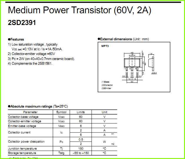 2sc2922-transistor-datasheet