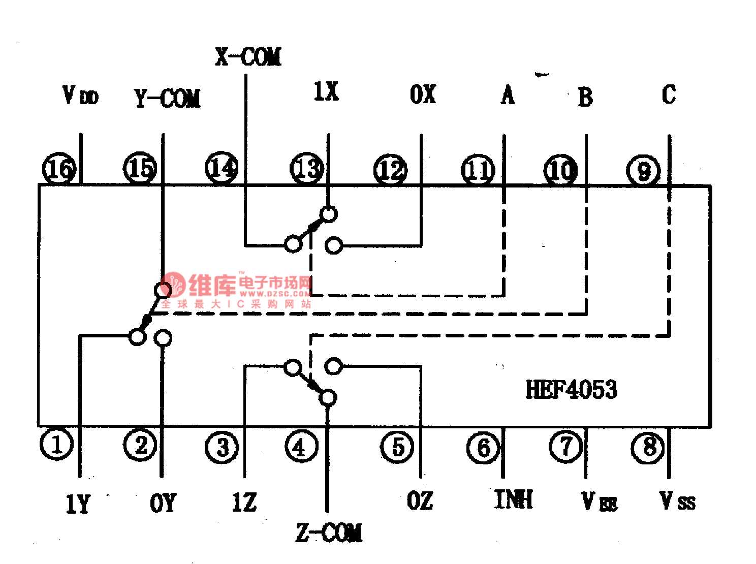 mc14053bcp-datasheet mc14053bcp-datasheet