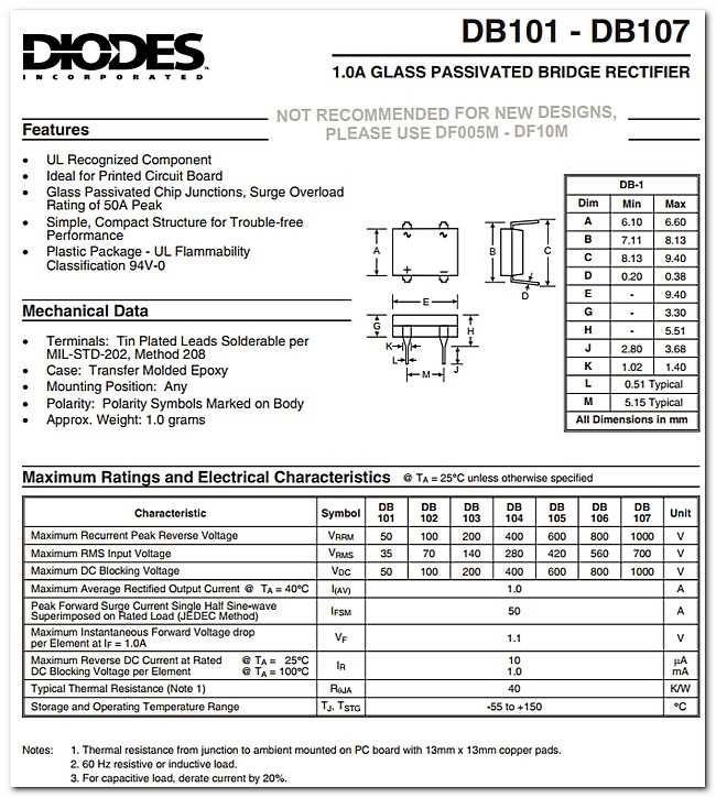 datasheet-db107