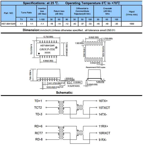 objy2-transformer-datasheet