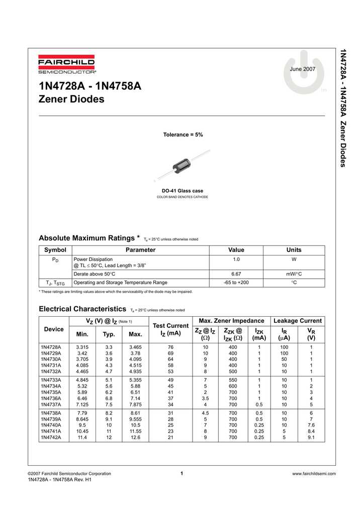 9.1-v-zener-diode-datasheet
