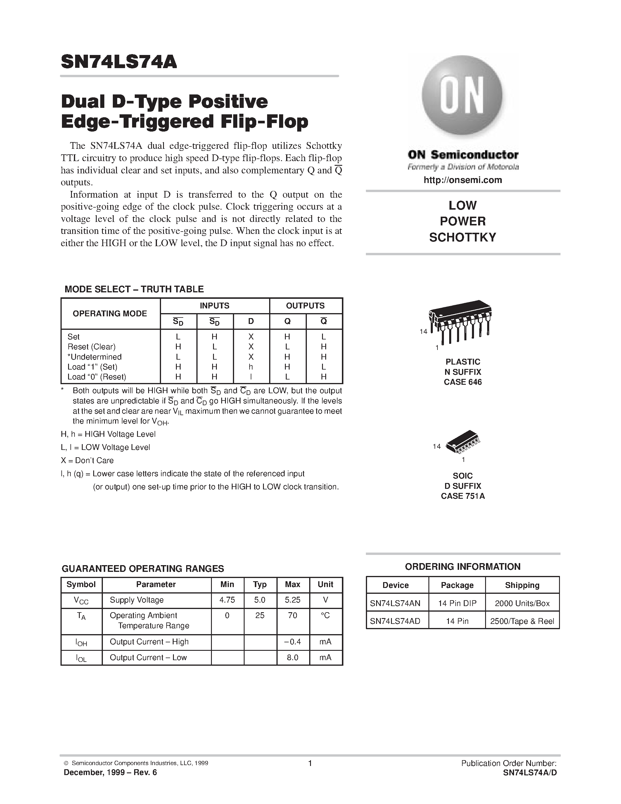 sn74ls76an-datasheet
