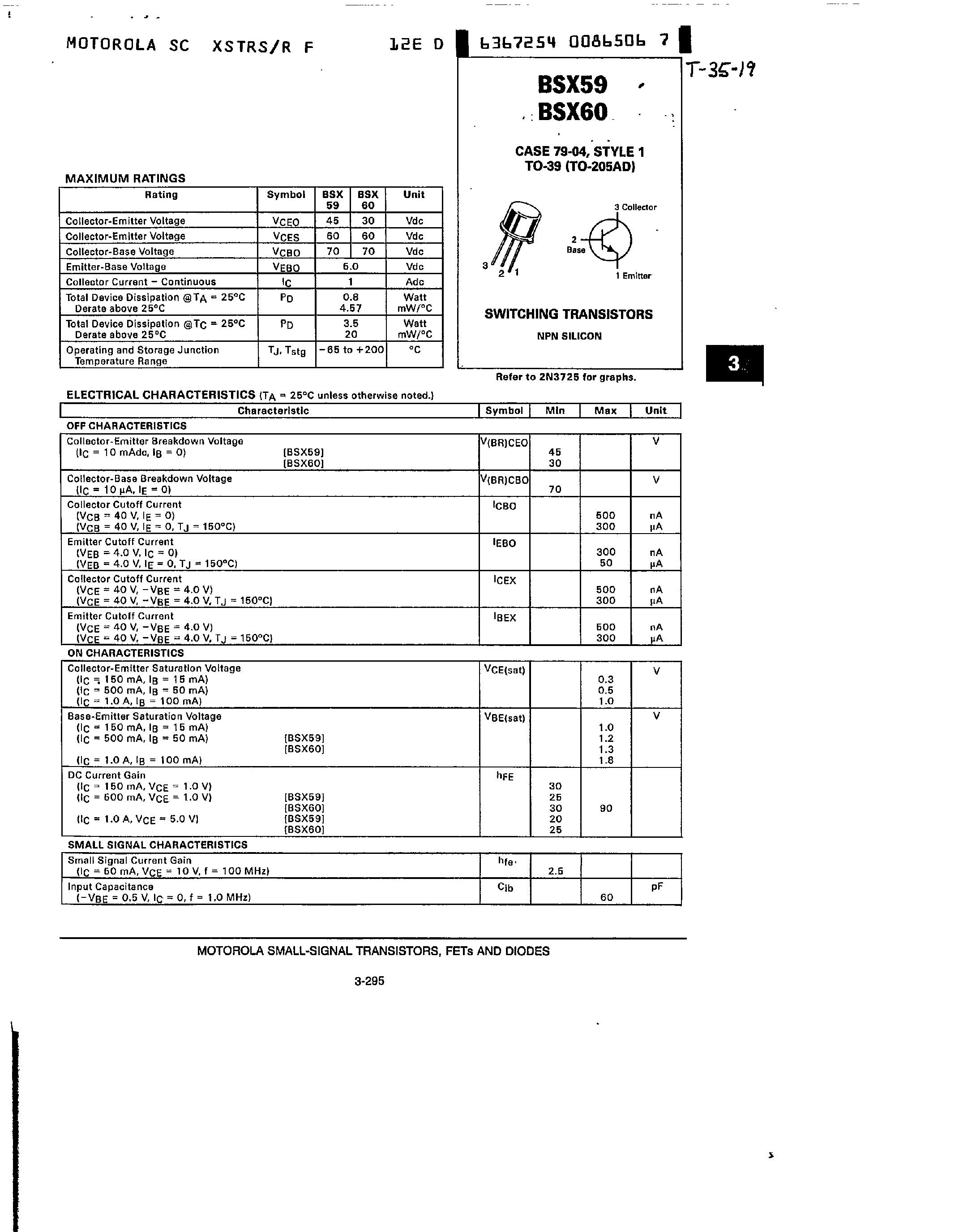 bcy59-datasheet