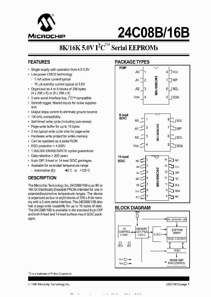 24lc018-datasheet