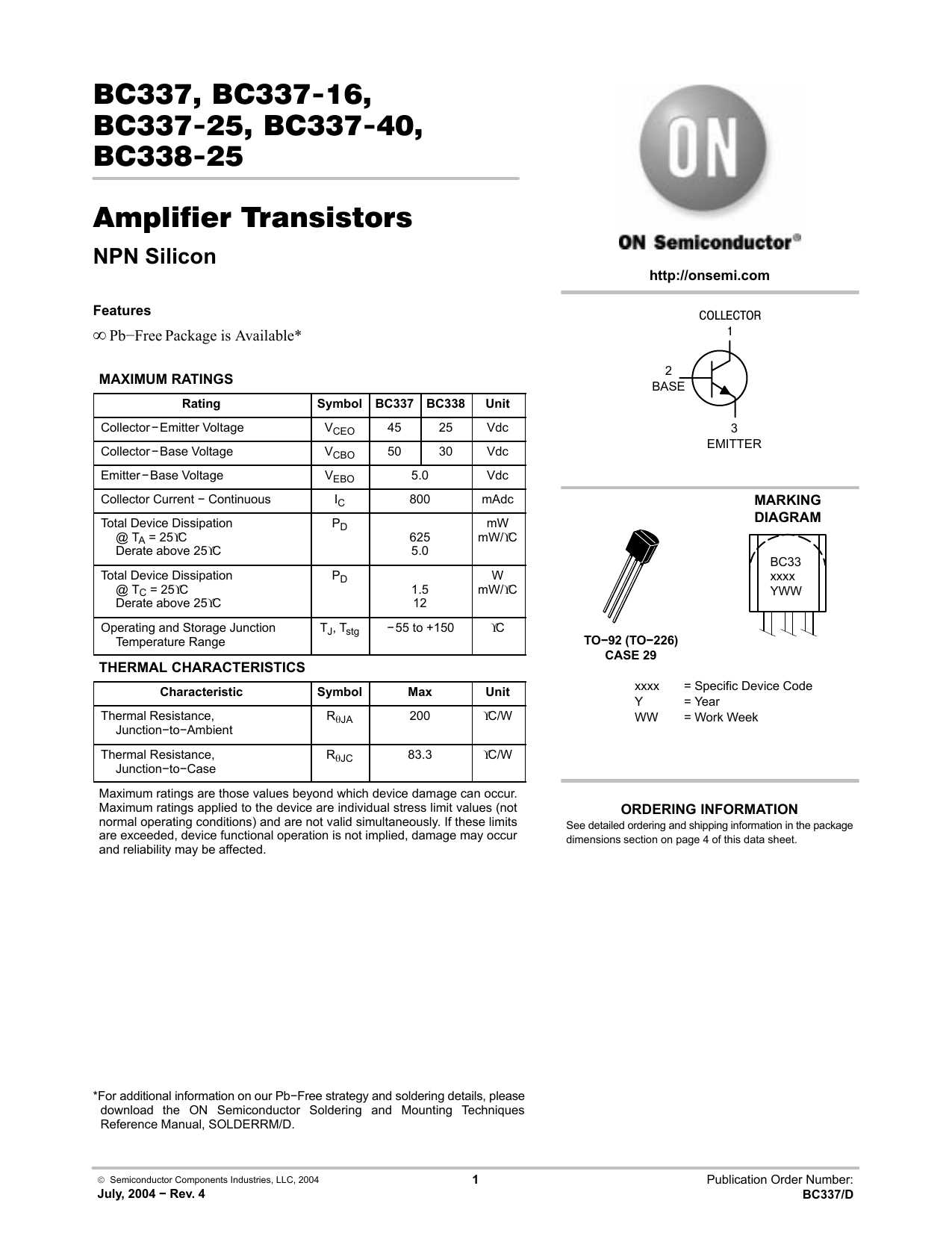 bc337-16-datasheet