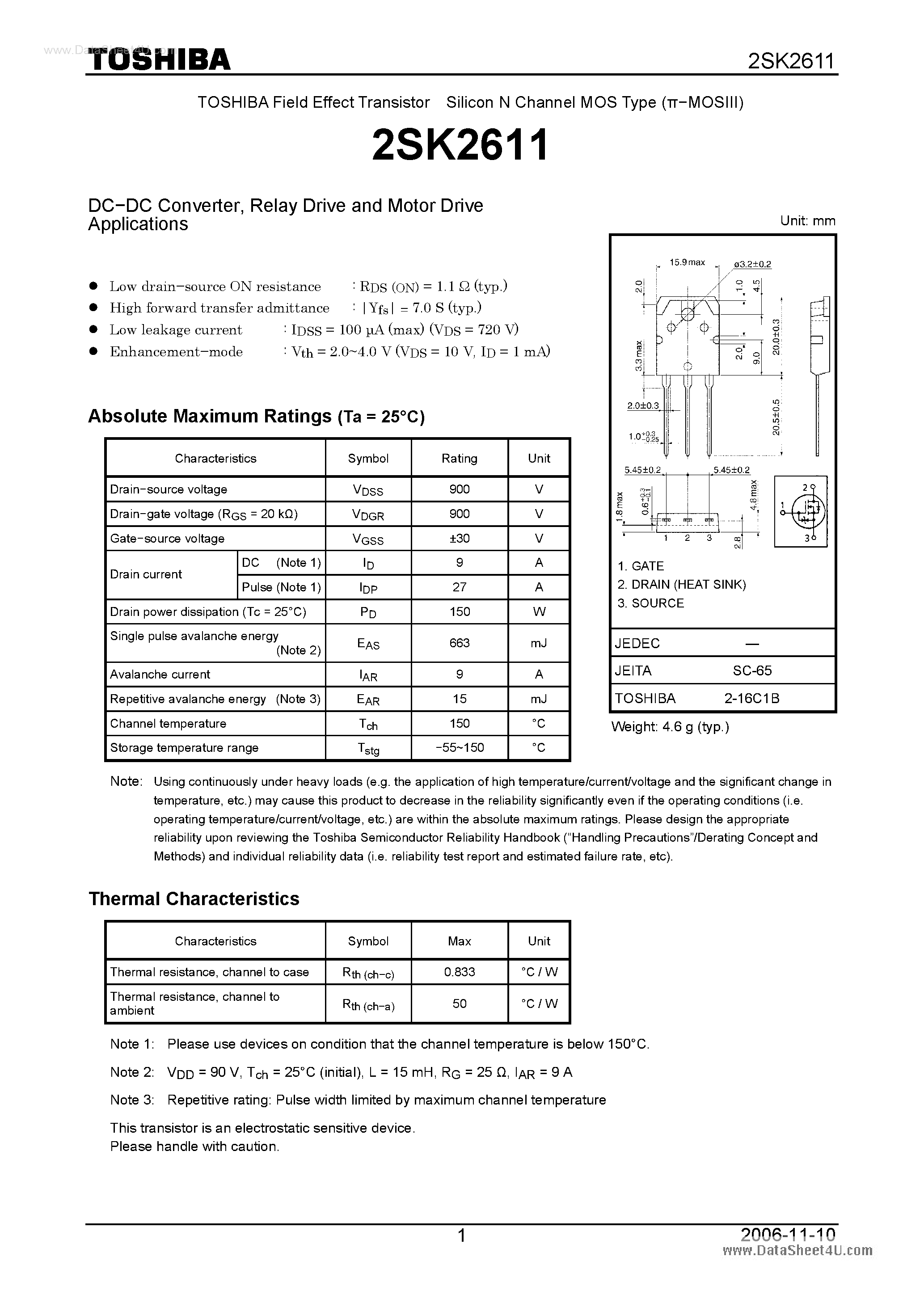 2611-datasheet