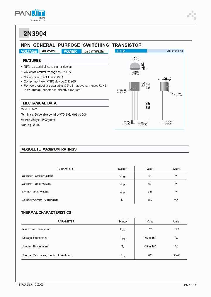 2n4904-datasheet