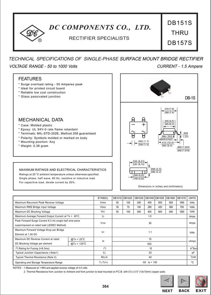 datasheet-db107