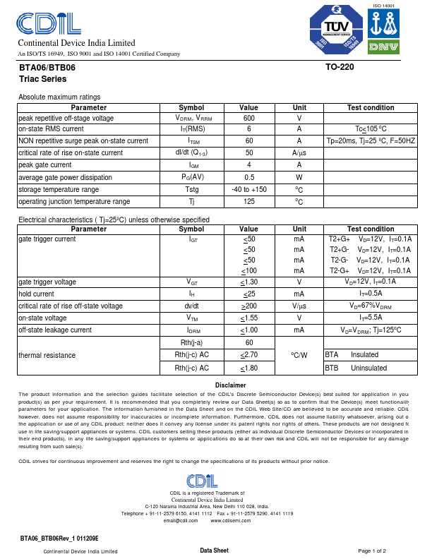 rt600-datasheet