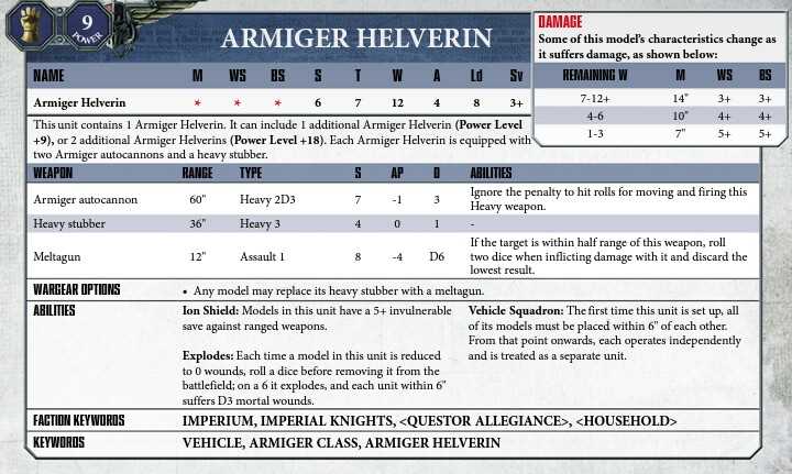 imperial-knight-datasheet imperial-knight-datasheet