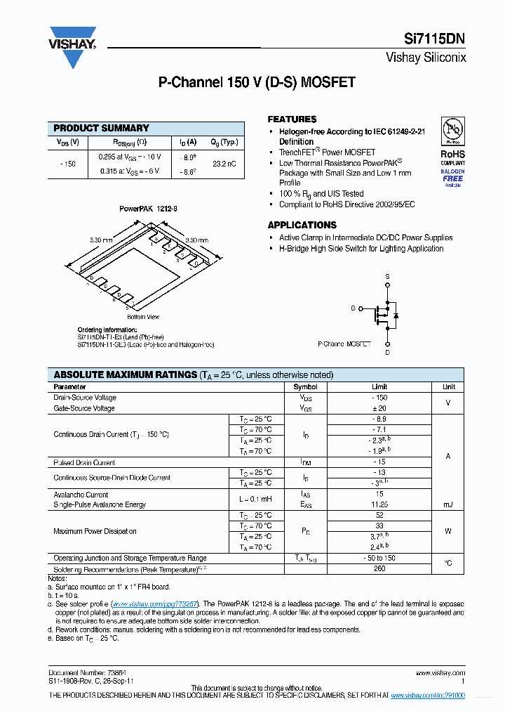 6504-mosfet-datasheet