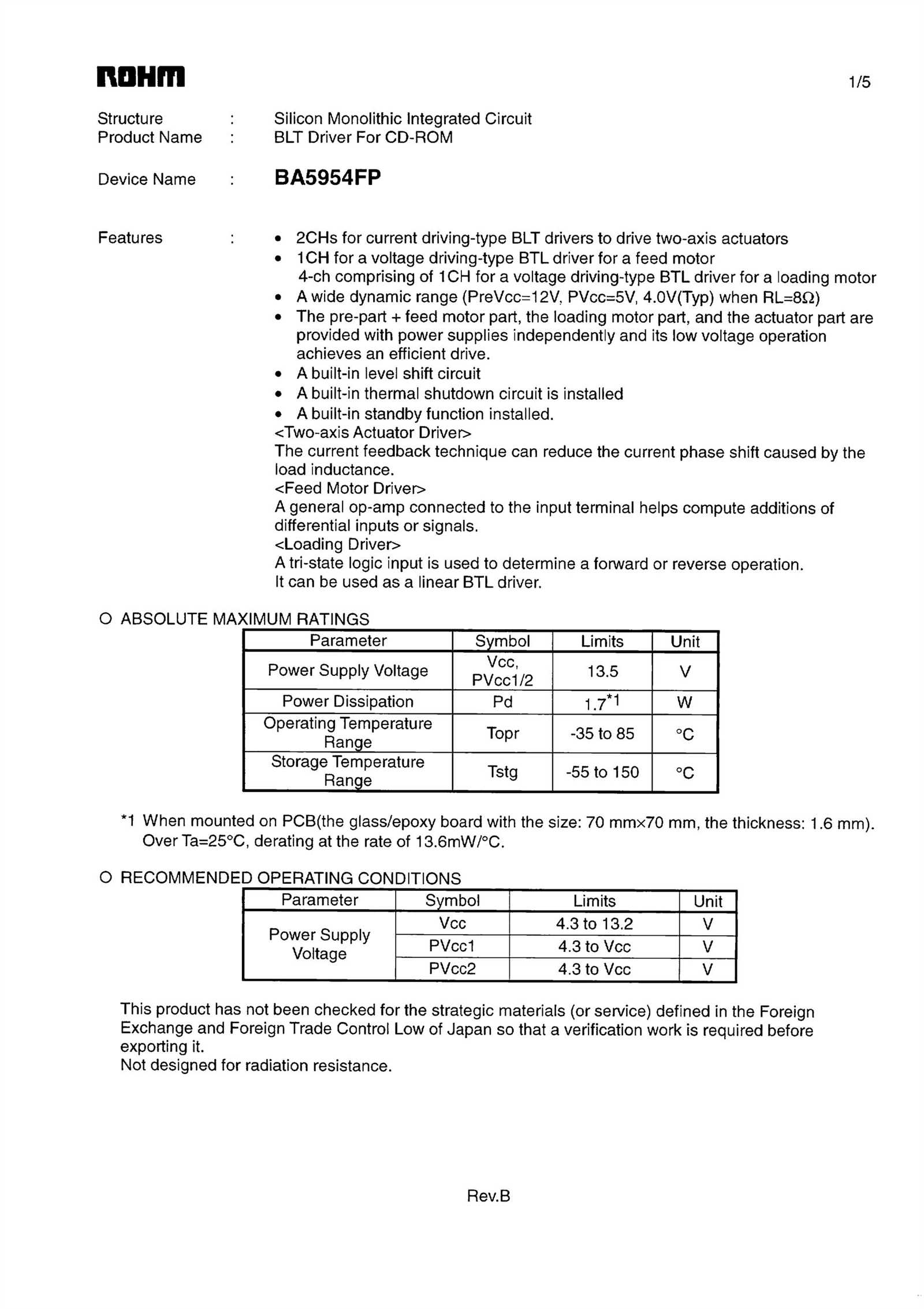 ba5954fp-datasheet