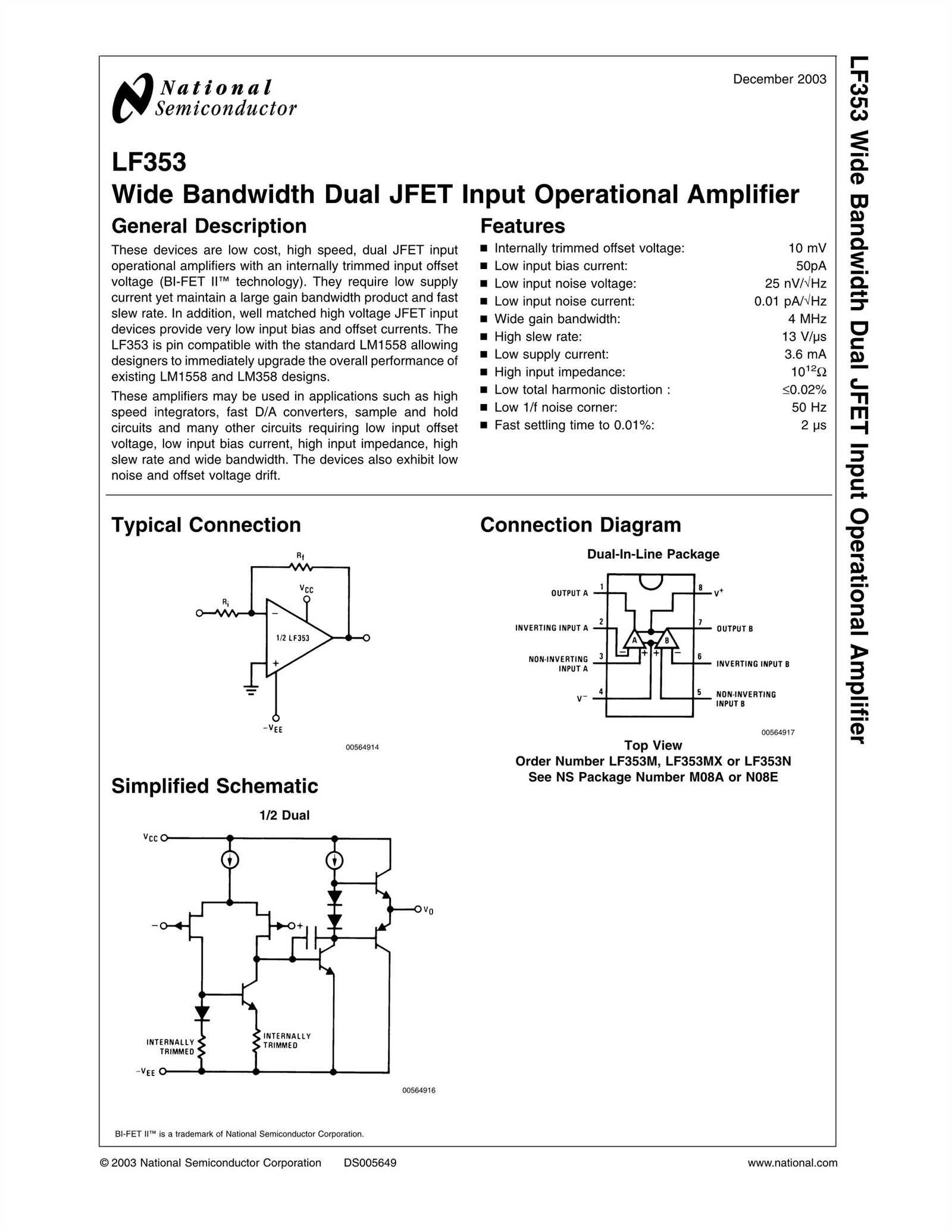 lf353p-datasheet