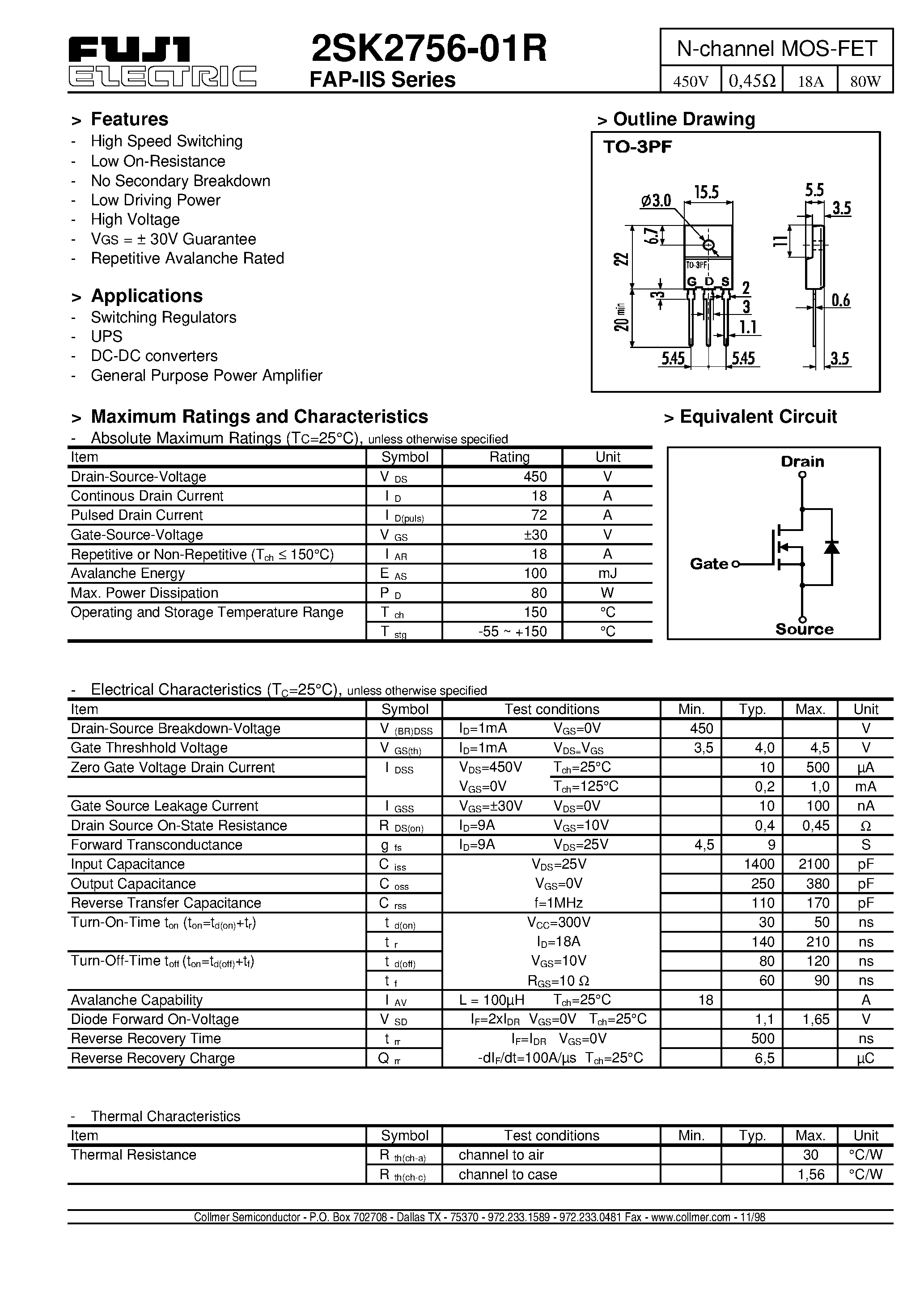 h11a1-datasheet