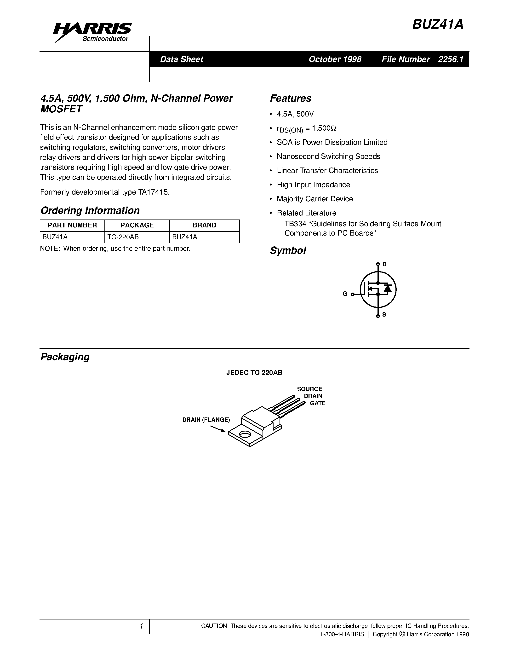 buz73-datasheet