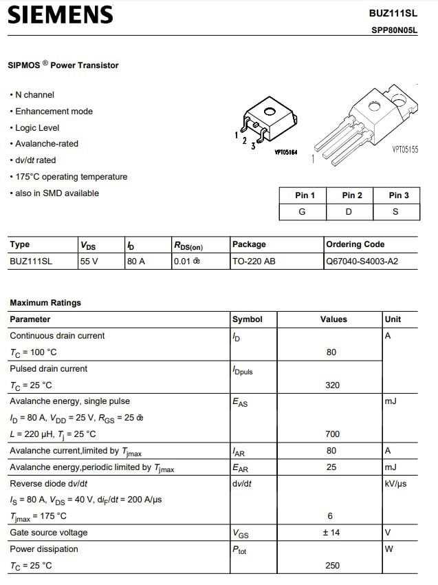 buz31-datasheet buz31-datasheet