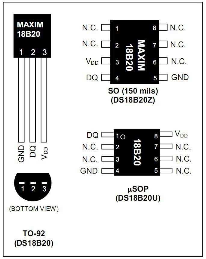 maxim-ds18b20-datasheet