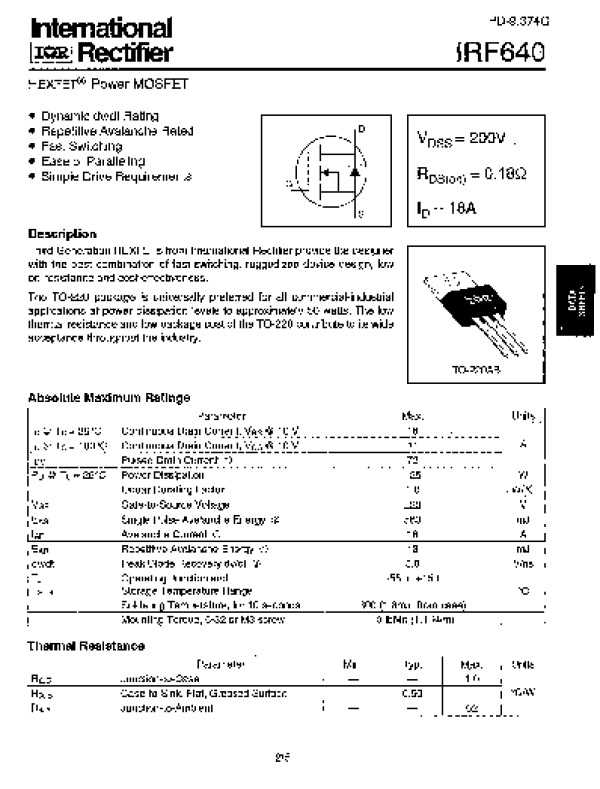 irf640b-datasheet