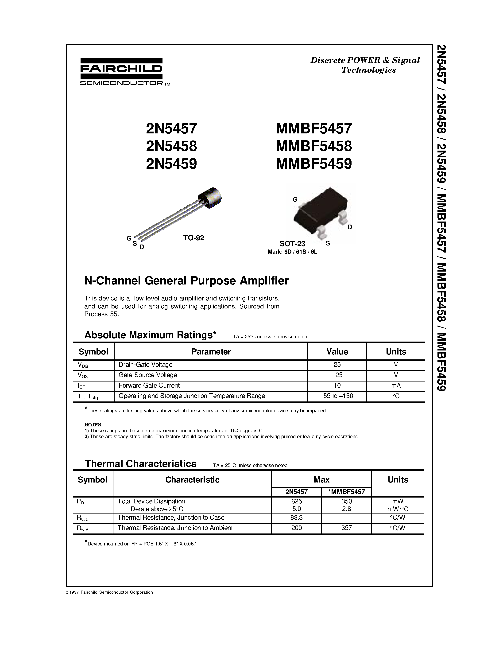 mmbf5457-datasheet