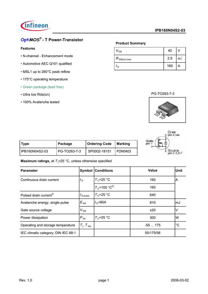 2n6039-datasheet
