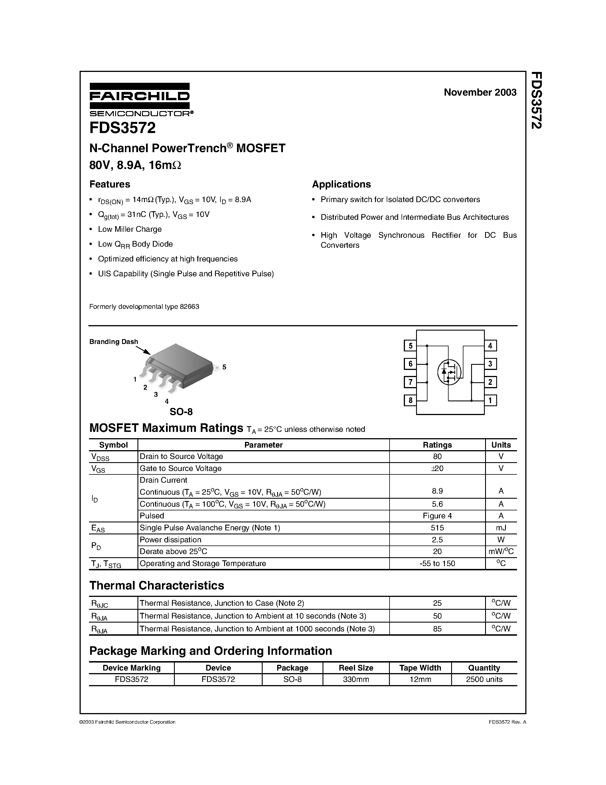 fairchild-mosfet-datasheet