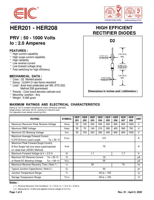 her205-diode-datasheet