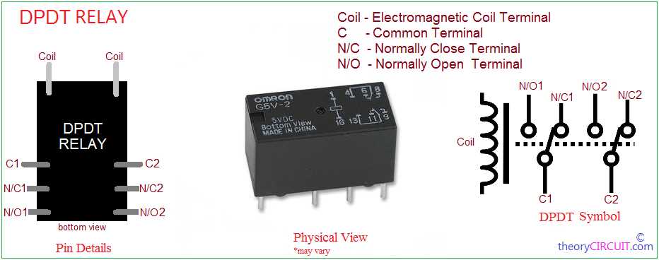 dpdt-relay-datasheet