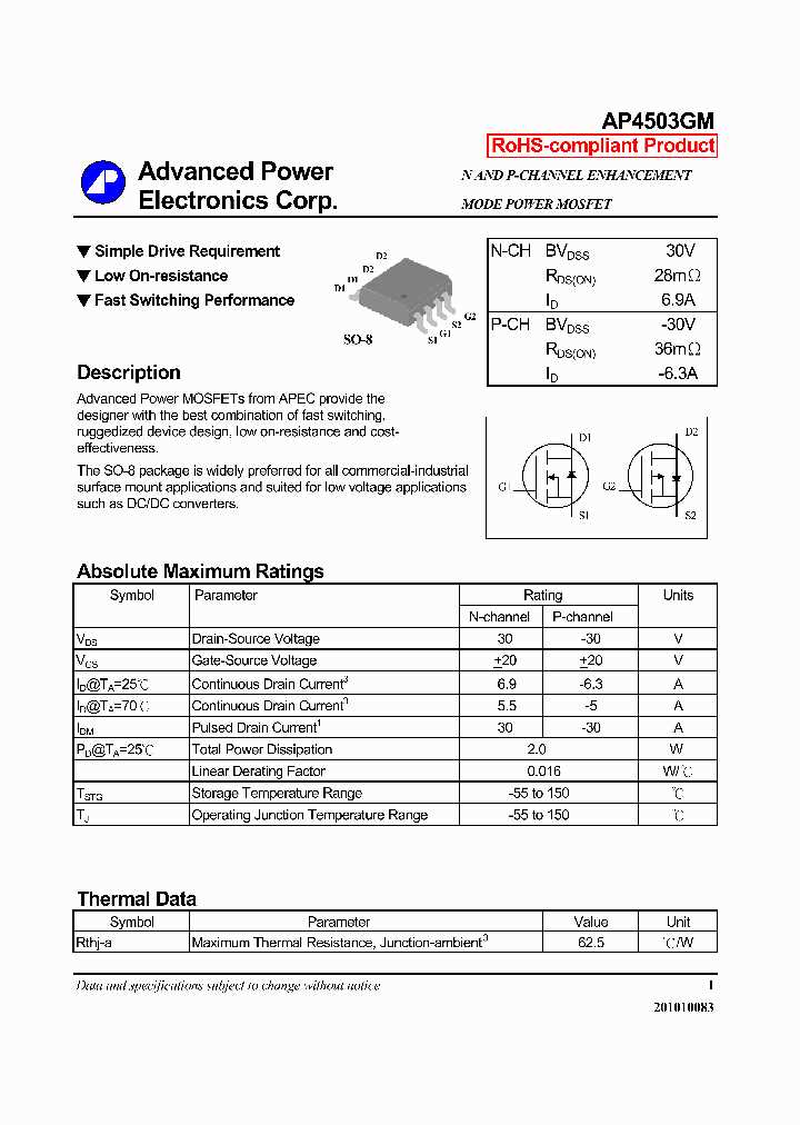 hp4503-datasheet
