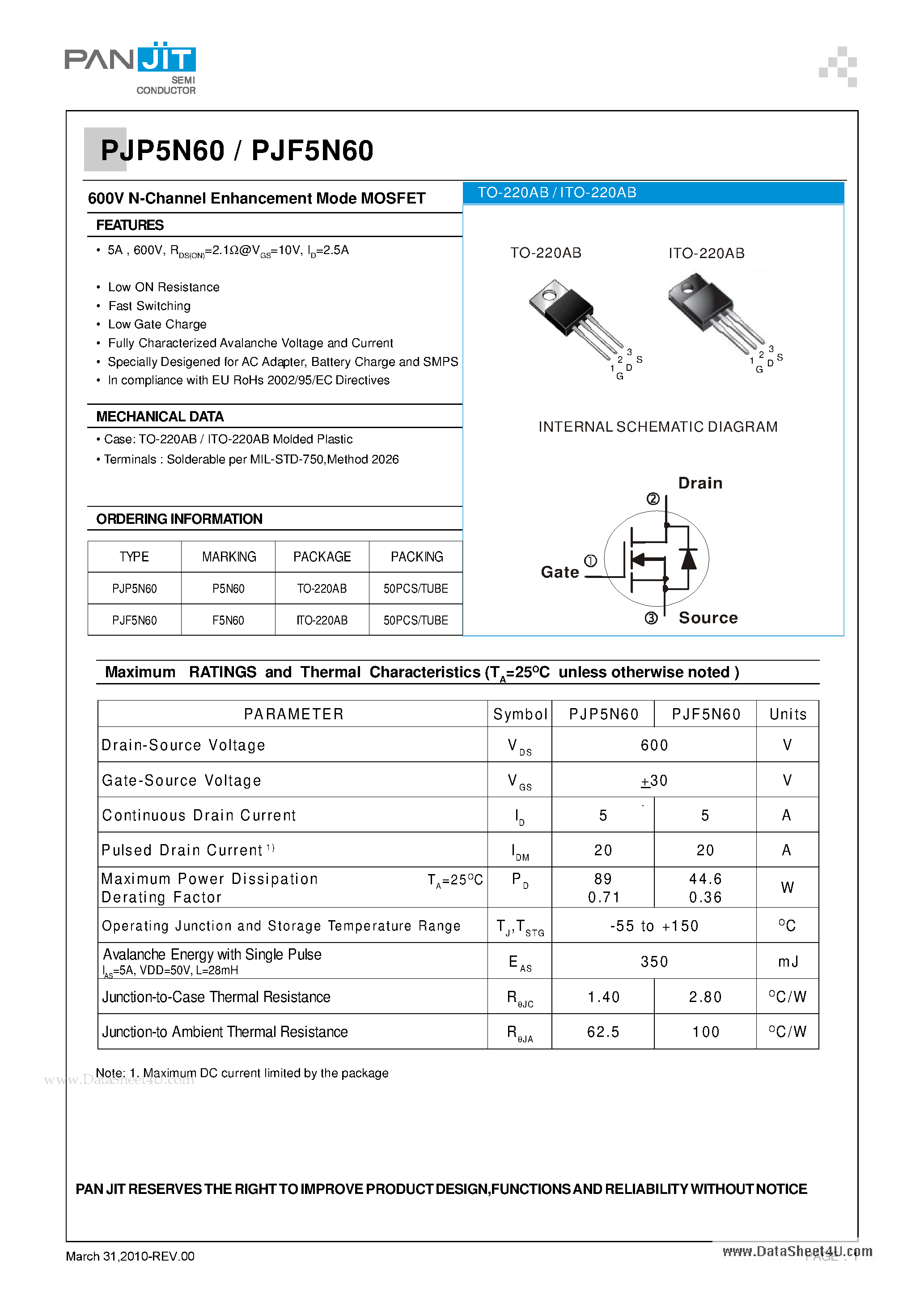 50n60-datasheet 50n60-datasheet