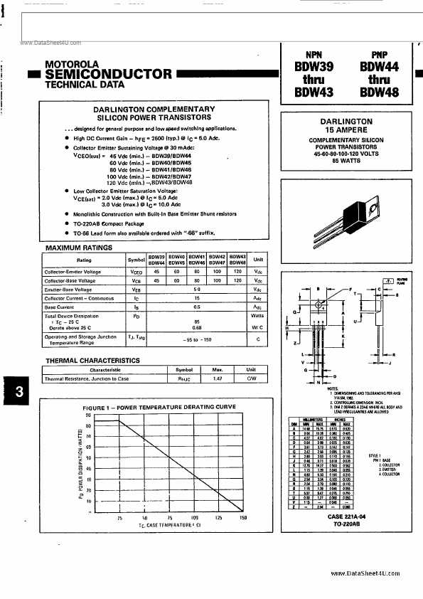 2n5179-datasheet-motorola