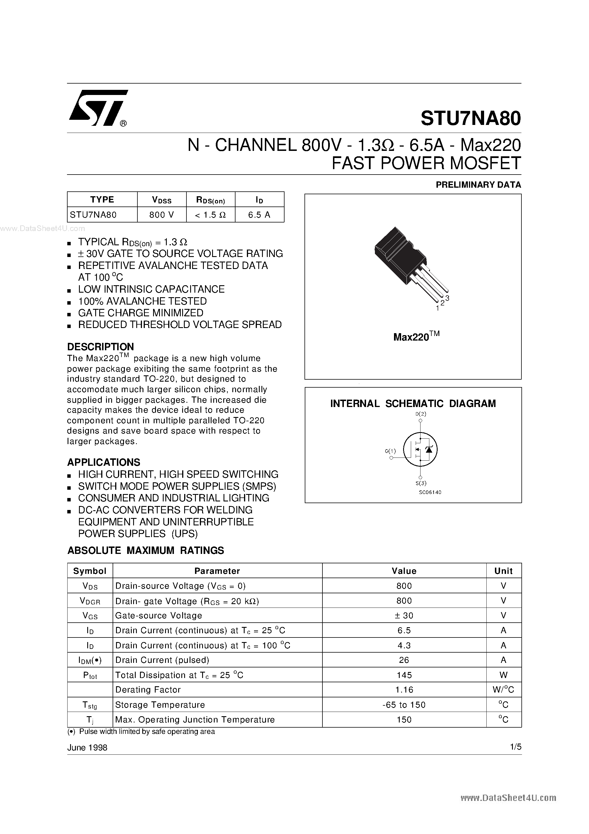 13n80-datasheet