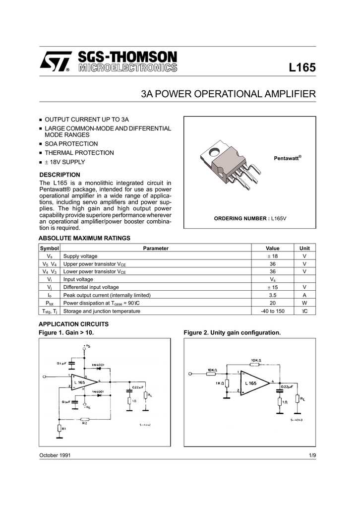 l165-datasheet l165-datasheet