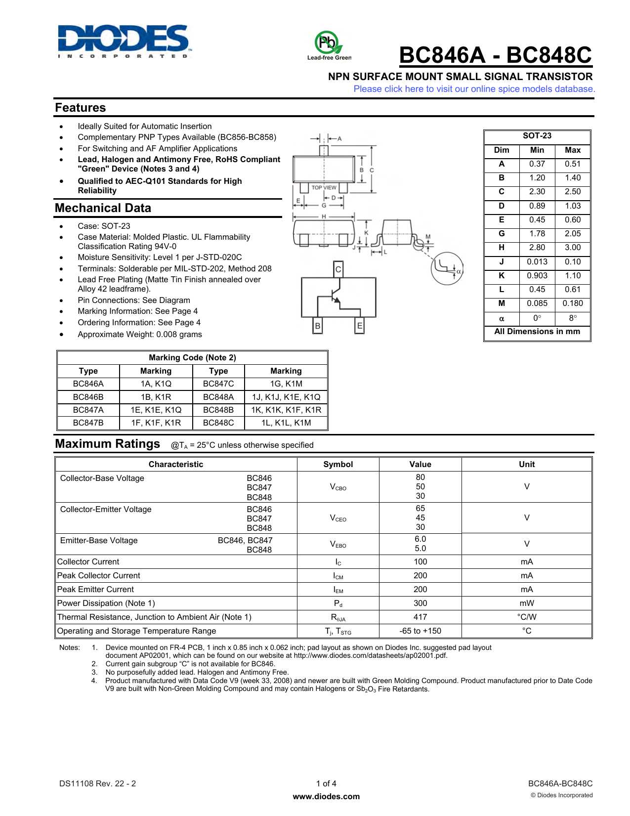 bc848c-datasheet