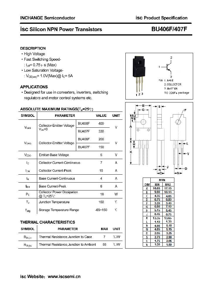 bu407-datasheet