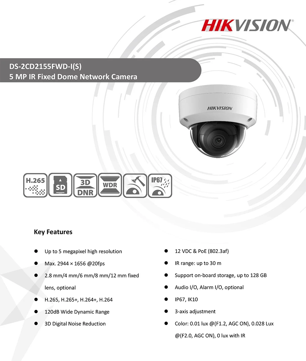 ds-2cd2155fwd-i-datasheet