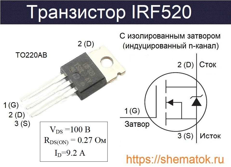 mosfet-irf520n-datasheet